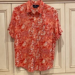 Vineyard Vines Short Sleeve Slim Fit Tucker Shirt Mens Button Down